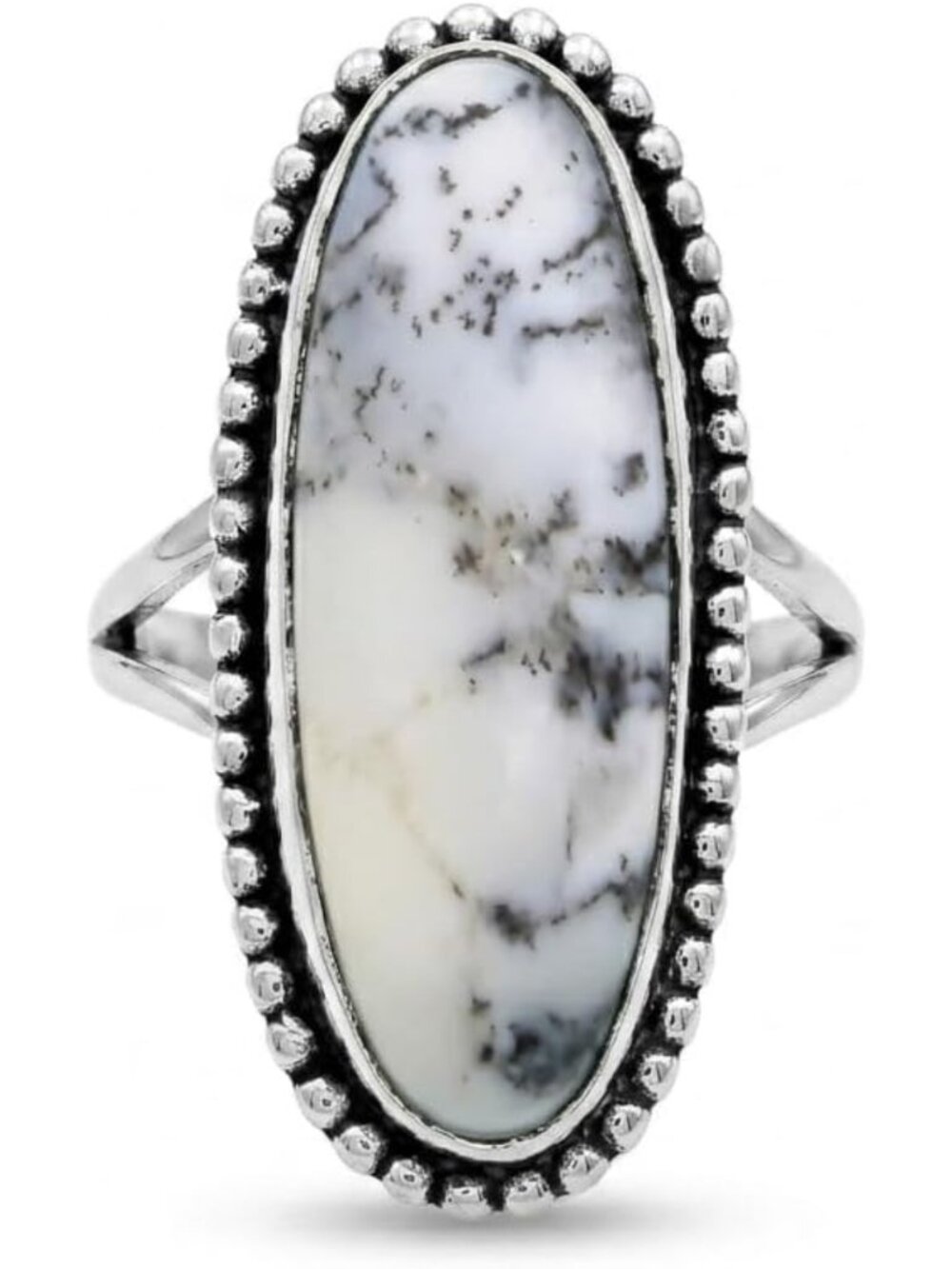 Dainty 925 Sterling Silver Gemstone Ring for Women - Bezel Set Fashion Jewelry